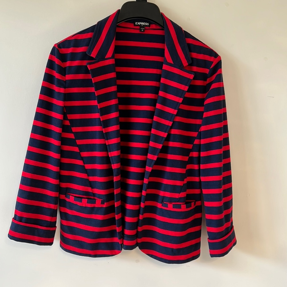Striped Blazer